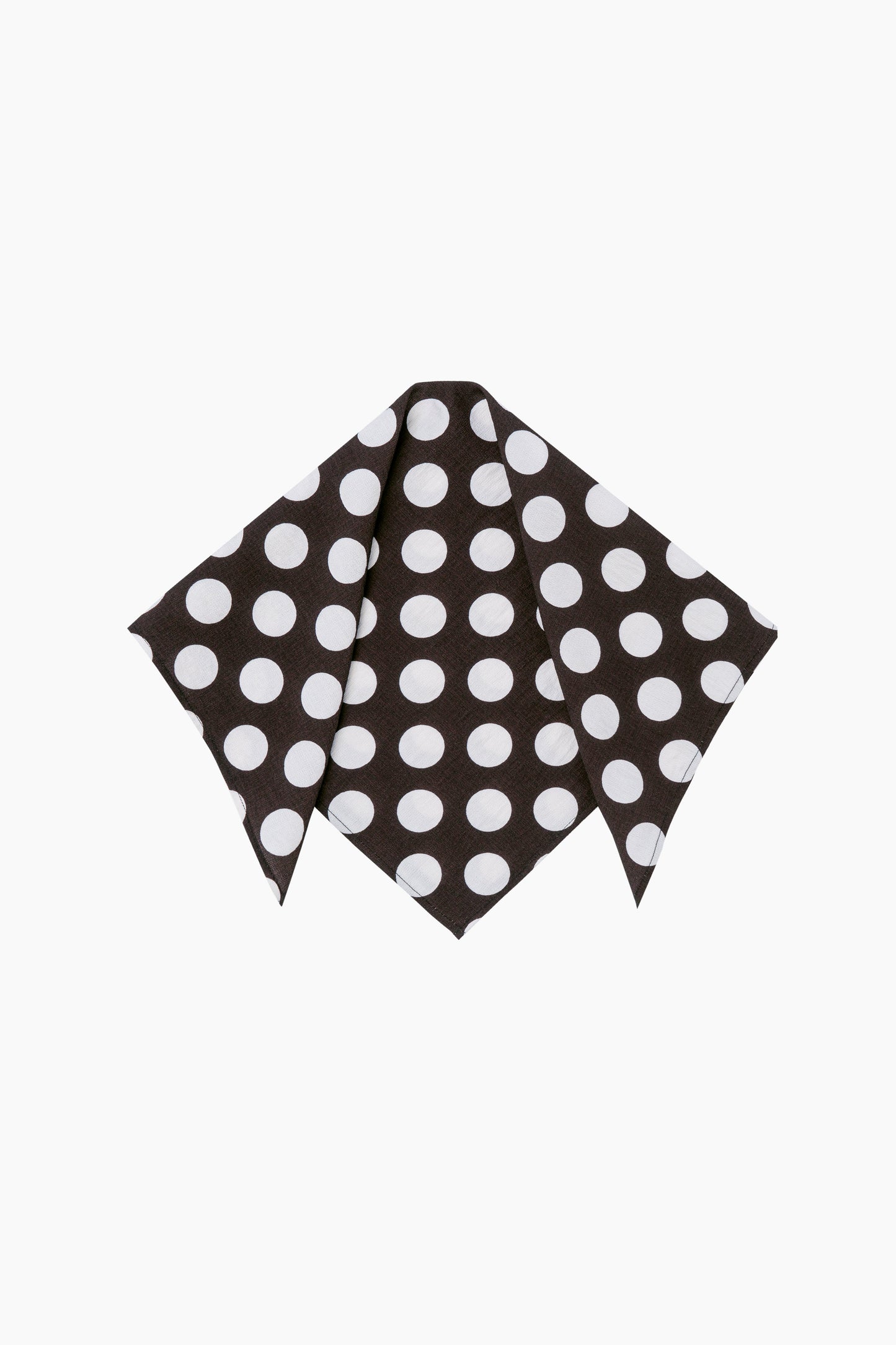 Cha-Cha Lounge Shorts with Headscarf in Black Polka Dot