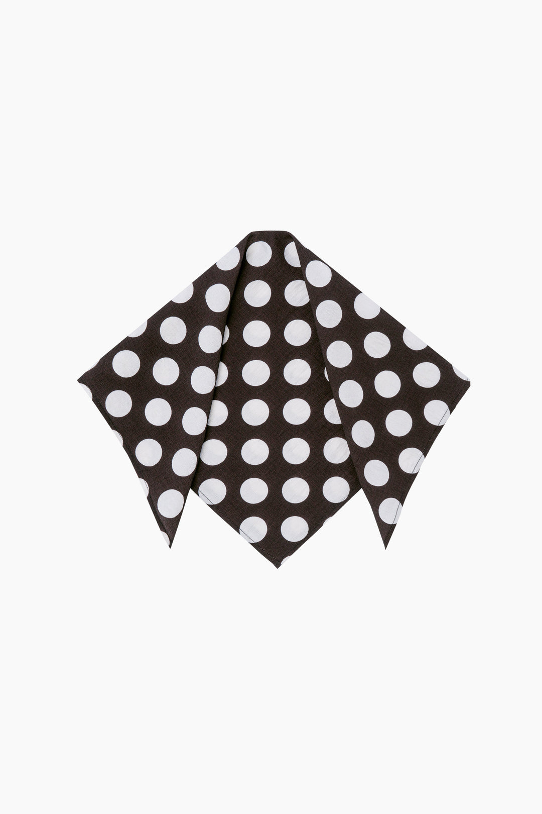 Cha-Cha Lounge Shorts with Headscarf in Black Polka Dot