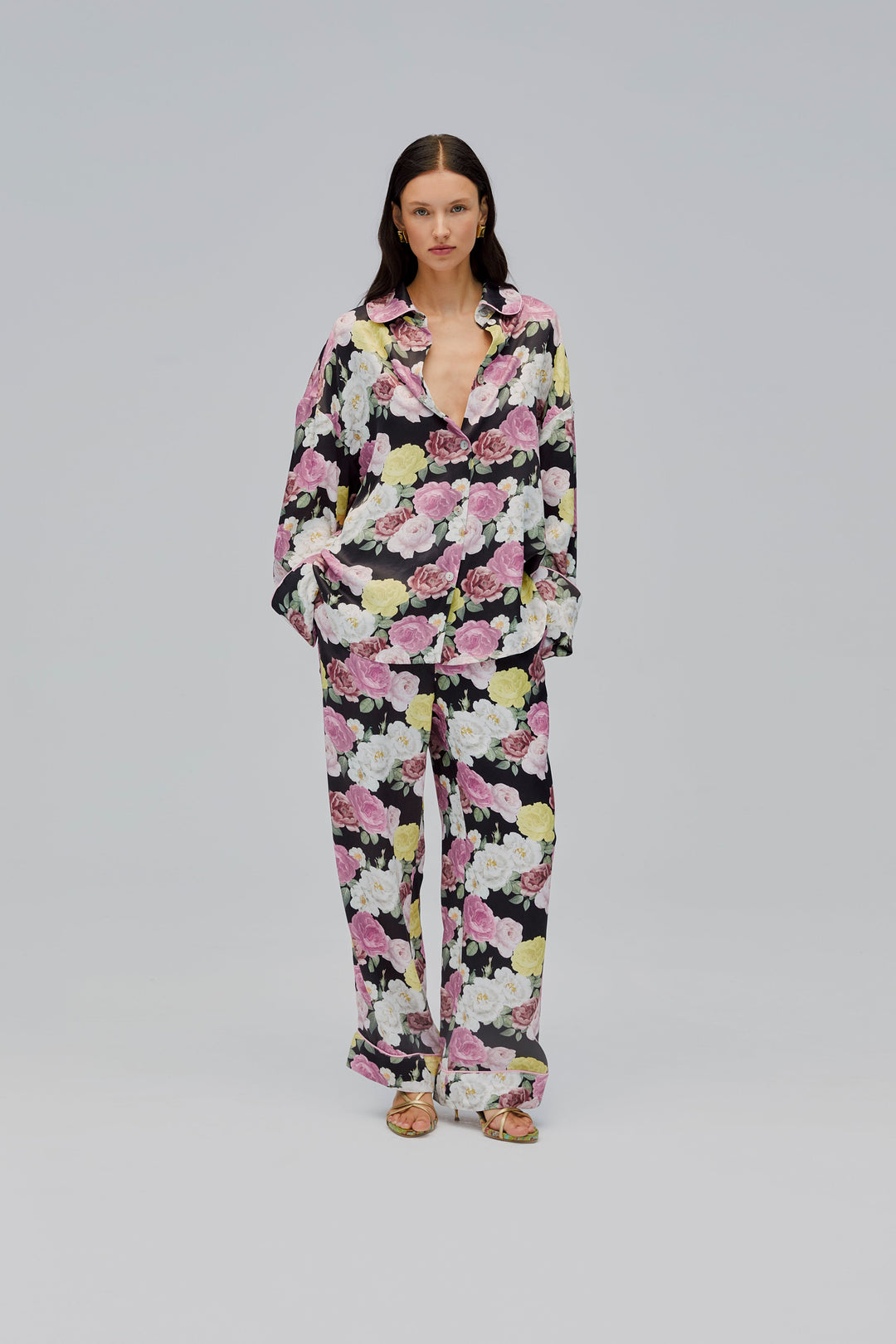 Pastelle Oversized Shirt in Bloom